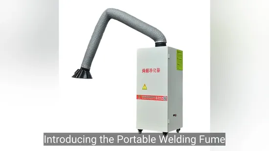 Advanced Portable Welding Fume Extractor with Power Control